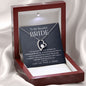 To My Beautiful Bride-Forever Together | Forever Love Necklace
