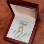 To My Beautiful Bride-Warmest Wishes | Forever Love Necklace