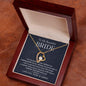 To My Beautiful Bride-Forever Together | Forever Love Necklace