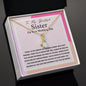 To My Beautiful Sister On Your Wedding Day | Alluring Beauty Necklace