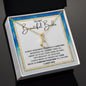 To My Beautiful Bride-Hand In Hand | Alluring Beauty Necklace