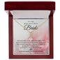 To The Most Beautiful Bride - Your Sister | Alluring Beauty Necklace