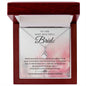 To The Most Beautiful Bride - Your Sister | Alluring Beauty Necklace