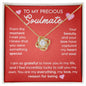 To My Precious Soulmate | Love Knot Necklace