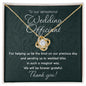 Wedding Officiant Love Knot Necklace