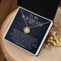 My Soulmate - How Special You Are To Me | Love Knot Necklace