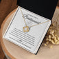 My Beautiful Bridesmaid - Thank You | Love Knot Necklace