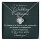 Wedding Officiant Love Knot Necklace