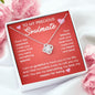 To My Precious Soulmate | Love Knot Necklace