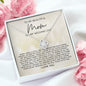 To My Beautiful Mom On My Wedding Day | Love Knot Necklace