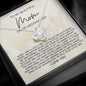 To My Beautiful Mom On My Wedding Day | Love Knot Necklace