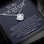 My Soulmate - How Special You Are To Me | Love Knot Necklace