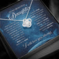 To my Beautiful Daughter-Reach for the Stars | Love Knot Necklace