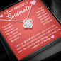To My Precious Soulmate | Love Knot Necklace