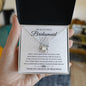 My Beautiful Bridesmaid - Thank You | Love Knot Necklace