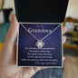To My Grandma-Never Be Apart | Love Knot Necklace