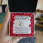 Smokin_ Hot Soulmate - I_m Not Perfect | Love Knot Necklace