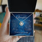 To my Beautiful Daughter-Reach for the Stars | Love Knot Necklace