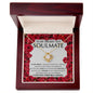 Smokin_ Hot Soulmate - I_m Not Perfect | Love Knot Necklace