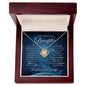 To my Beautiful Daughter-Reach for the Stars | Love Knot Necklace