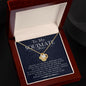 My Soulmate - How Special You Are To Me | Love Knot Necklace