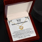 To My Badass Granddaughter | Love Knot Necklace