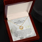 To My Bridesmaid On My Wedding Day | Love Knot Necklace