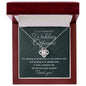 Wedding Officiant Love Knot Necklace
