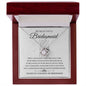 My Beautiful Bridesmaid - Thank You | Love Knot Necklace