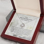 To My Bridesmaid On My Wedding Day | Love Knot Necklace