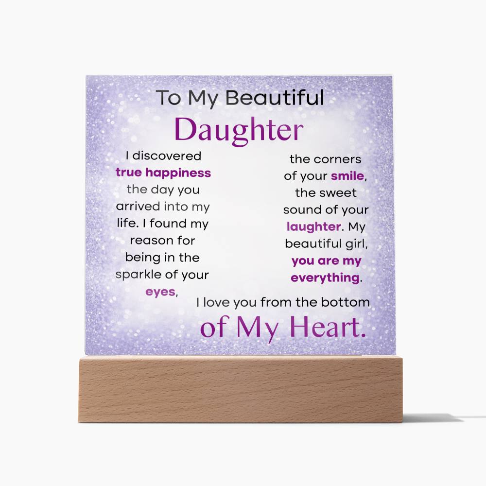 To My Beautiful Daughter - Sweet Sound v2