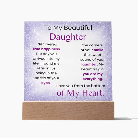 To My Beautiful Daughter - Sweet Sound v2