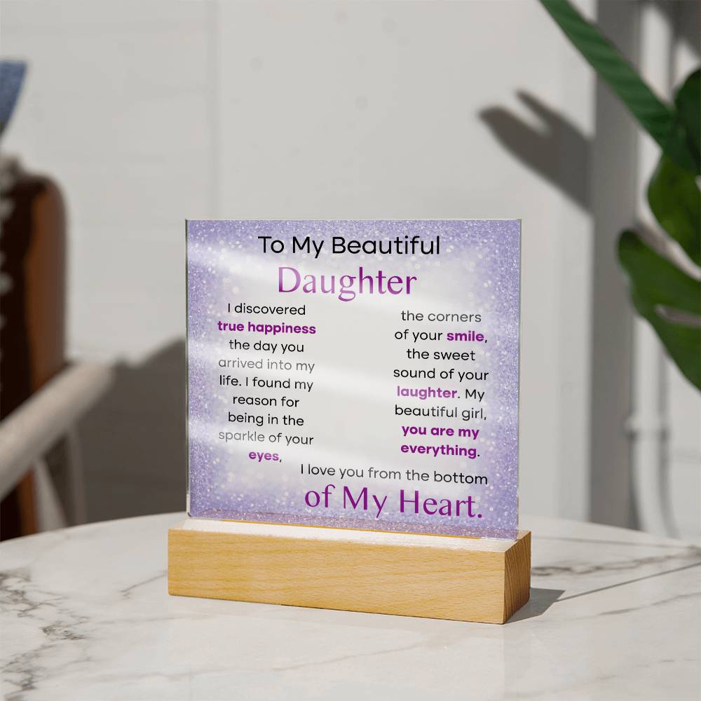 To My Beautiful Daughter - Sweet Sound v2