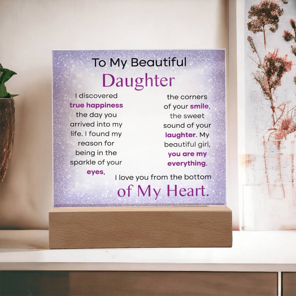 To My Beautiful Daughter - Sweet Sound v2