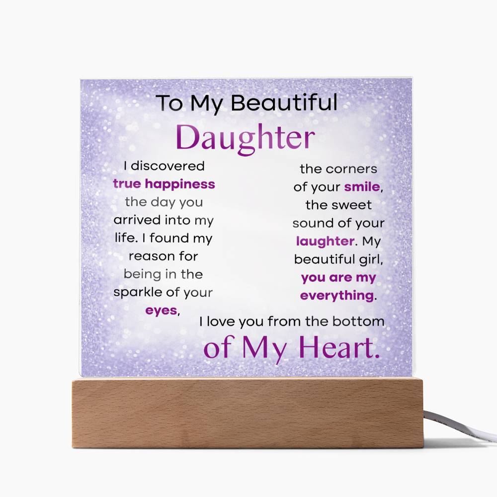 To My Beautiful Daughter - Sweet Sound v2
