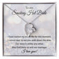 To My Smoking Hot Bride - Forever Love Necklace