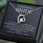 To My Beautiful Bride-Forever Together | Forever Love Necklace