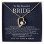 To My Beautiful Bride-Forever Together | Forever Love Necklace