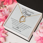 To My Beautiful Bride-Warmest Wishes | Forever Love Necklace