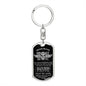 Bikers Prayer | Keychain | Black Design | Custom Engraving