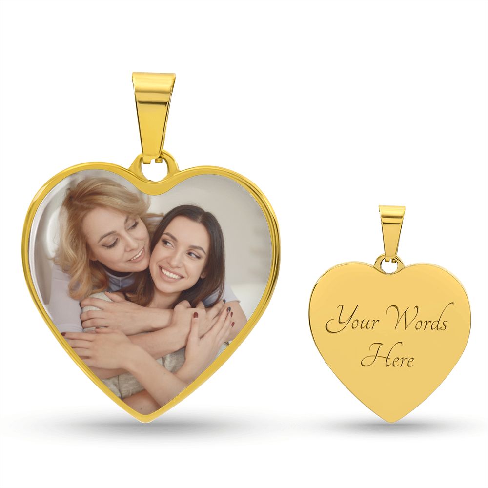 Personalized Heart to my mom