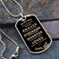 Necklace Gift To My Son - Dog Tag
