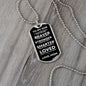Gift for Son | Braver | From Mom | Dog Tag