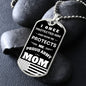 Military Tag | Necklace for Mom | Gift | Army Mom