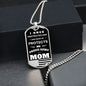 Military Tag | Necklace for Mom | Gift | Army Mom