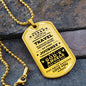 Prayer To My Husband | Military Tag