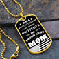 Military Tag | Necklace for Mom | Gift | Army Mom
