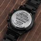 Engraved Watch To My Everything| Love you till the end of time