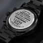 Engraved Watch To My Everything| Love you till the end of time