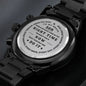 Watch To My Brave Son| Motivational Gift | New beginnings gift for Christmas, Birthday, Graduation